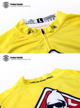 Lade das Bild in den Galerie-Viewer, Thriller Rider Sports Fahrradbekleidung Herren Fahrradtrikots Radtrikots und Lange Trägerhose Anzug Winter/Thermo(Baby on Board)