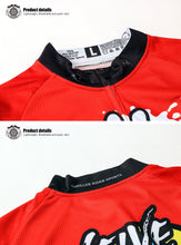 画像をギャラリービューアに読み込む, Thriller Rider Sports 自転車の服 メンズ サイクル長袖 + ビブタイツ 組み合わせ(Give Me Five)