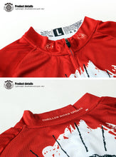 Cargar imagen en el visor de la galería, Thriller Rider Sports Ropa de Bicicleta Hombre Ciclismo Chaquetas y Culotte Largo con Tirantes Invierno/Térmico Traje(Cheers & Beers)