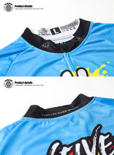 画像をギャラリービューアに読み込む, Thriller Rider Sports 自転車の服 メンズ サイクルジャージ 半袖(Give Me Five)