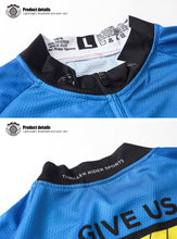 Charger l'image dans la galerie, Thriller Rider Sports Vêtements de Vélo Homme Cyclisme Vestes + Pantalon longue Thermique/Hiver Combinaison(Give Us 3 Feet Please)