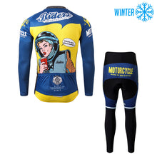 Load image into Gallery viewer, Thriller Rider Sports Bicycle Clothing Mens Cycling Jackets and Tights Winter Kit(Riders)