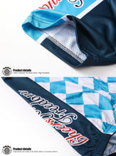 Lade das Bild in den Galerie-Viewer, Thriller Rider Sports Fahrradbekleidung Herren Fahrradtrikots Radtrikots und Lange Trägerhose Anzug Winter/Thermo(Cheers for Freedom)