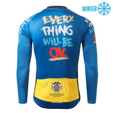 Load image into Gallery viewer, Thriller Rider Sports Bicycle Clothing Mens Cycling Jackets Winter(Everything Will Be OK)
