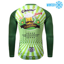 Cargar imagen en el visor de la galería, Thriller Rider Sports Ropa de Bicicleta Hombre Ciclismo Chaquetas Invierno/Térmico(Cheer for Being)