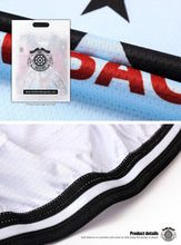 Lade das Bild in den Galerie-Viewer, Thriller Rider Sports Fahrradbekleidung Herren Fahrradtrikots Radtrikots und Lange Trägerhose Anzug Winter/Thermo(You Have Been Warned)