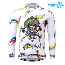 Cargar imagen en el visor de la galería, Thriller Rider Sports Ropa de Bicicleta Hombre Ciclismo Chaquetas Invierno/Térmico(Indian)