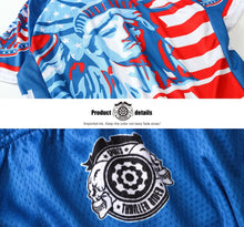Cargar imagen en el visor de la galería, Thriller Rider Sports Ropa de Bicicleta Hombre Ciclismo Chalecos Sin Mangas Invierno/Térmico(USA Flag)
