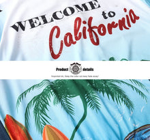 Carica l'immagine nel visualizzatore di Gallery, Thriller Rider Sports Abbigliamento per Biciclette Uomo Ciclismo Giacche e Calzamaglia con Bretelle Termico/Inverno Combinazione(Welcome to California)