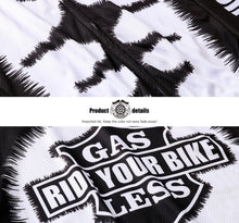Cargar imagen en el visor de la galería, Thriller Rider Sports Ropa de Bicicleta Hombre Ciclismo Maillots y Culotte Largo con Tirantes Traje(Gas Sucks Ride a Bike)