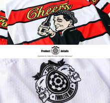 画像をギャラリービューアに読み込む, Thriller Rider Sports 自転車の服 メンズ サイクル長袖 + ビブタイツ 組み合わせ(Cheers for Being)