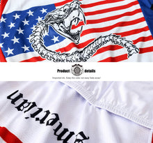 Cargar imagen en el visor de la galería, Thriller Rider Sports Ropa de Bicicleta Hombre Ciclismo Maillots y Culottes Traje(Don't Cread on Me)