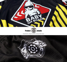 Cargar imagen en el visor de la galería, Thriller Rider Sports Ropa de Bicicleta Hombre Ciclismo Chalecos Sin Mangas Invierno/Térmico(Baby on Board)