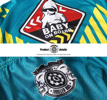 画像をギャラリービューアに読み込む, Thriller Rider Sports 自転車の服 メンズ サイクルジャケット + ズボン 暖かい & ウィンター 組み合わせ(Baby on Board)
