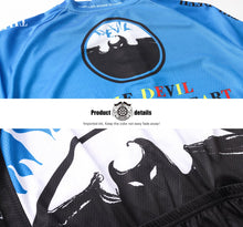 Cargar imagen en el visor de la galería, Thriller Rider Sports Ropa de Bicicleta Hombre Ciclismo Maillots y Culottes Traje(The Devil is in Your Heart)