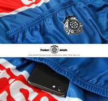 Cargar imagen en el visor de la galería, Thriller Rider Sports Ropa de Bicicleta Hombre Ciclismo Maillots Manga Larga(USA Flag)