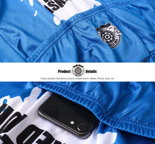 Lade das Bild in den Galerie-Viewer, Thriller Rider Sports Fahrradbekleidung Herren Fahrradtrikots Radtrikots und Lange Trägerhose Anzug Winter/Thermo(Don't Give Me Advice)