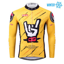 Cargar imagen en el visor de la galería, Thriller Rider Sports Ropa de Bicicleta Hombre Ciclismo Chaquetas Invierno/Térmico(Rock)