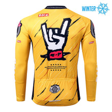 Cargar imagen en el visor de la galería, Thriller Rider Sports Ropa de Bicicleta Hombre Ciclismo Chaquetas Invierno/Térmico(Rock)