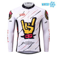 Cargar imagen en el visor de la galería, Thriller Rider Sports Ropa de Bicicleta Hombre Ciclismo Chaquetas Invierno/Térmico(Rock)