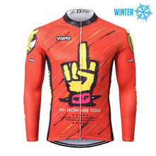 Cargar imagen en el visor de la galería, Thriller Rider Sports Ropa de Bicicleta Hombre Ciclismo Chaquetas Invierno/Térmico(Bastard)