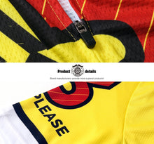 Lade das Bild in den Galerie-Viewer, Thriller Rider Sports Fahrradbekleidung Herren Fahrradtrikots Radtrikots und Trägerhose Anzug(Give Us 3 Feet Please)