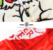 Cargar imagen en el visor de la galería, Thriller Rider Sports Ropa de Bicicleta Hombre Ciclismo Maillots Manga Corta(Never Give Up)