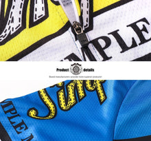 Cargar imagen en el visor de la galería, Thriller Rider Sports Ropa de Bicicleta Hombre Ciclismo Maillots y Culotte Largo con Tirantes Traje(I'm Simple Man)
