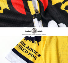 Cargar imagen en el visor de la galería, Thriller Rider Sports Ropa de Bicicleta Hombre Ciclismo Maillots Manga Corta(Don't Give Me Advice)