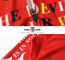 Cargar imagen en el visor de la galería, Thriller Rider Sports Ropa de Bicicleta Hombre Ciclismo Chaquetas y Culotte Largo con Tirantes Invierno/Térmico Traje(The Devil is in Your Heart)