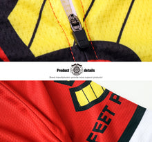 Cargar imagen en el visor de la galería, Thriller Rider Sports Ropa de Bicicleta Hombre Ciclismo Maillots Manga Corta(Give Us 3 Feet Please)