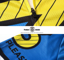 Lade das Bild in den Galerie-Viewer, Thriller Rider Sports Fahrradbekleidung Herren Fahrradtrikots Radtrikots und Radhosen Anzug(Give Us 3 Feet Please)