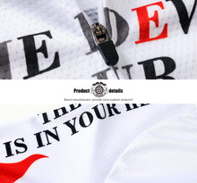 Cargar imagen en el visor de la galería, Thriller Rider Sports Ropa de Bicicleta Hombre Ciclismo Maillots Manga Larga(The Devil is in Your Heart)