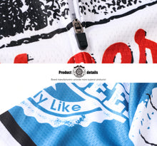 Cargar imagen en el visor de la galería, Thriller Rider Sports Ropa de Bicicleta Hombre Ciclismo Maillots Manga Corta(Cheers & Beers)