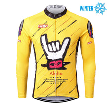 Cargar imagen en el visor de la galería, Thriller Rider Sports Ropa de Bicicleta Hombre Ciclismo Chaquetas Invierno/Térmico(Aloha)