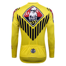 Load image into Gallery viewer, Thriller Rider Sports Bicycle Clothing Mens Cycling Jersey Long Sleeve(Baby on Board)