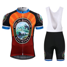 Load image into Gallery viewer, Thriller Rider Sports Bicycle Clothing Mens Cycling Jersey Short Sleeve and Bib Shorts Kit(Discovery)