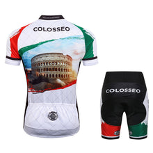 Load image into Gallery viewer, Thriller Rider Sports Bicycle Clothing Mens Cycling Jersey Short Sleeve and Shorts Kit(Colosseo)