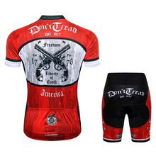 Charger l'image dans la galerie, Thriller Rider Sports Vêtements de Vélo Homme Cyclisme Maillots et Cuissard Combinaison(Don't Cread on Me)