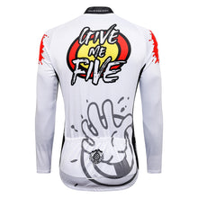 Cargar imagen en el visor de la galería, Thriller Rider Sports Ropa de Bicicleta Hombre Ciclismo Maillots Manga Larga(Give Me Five)