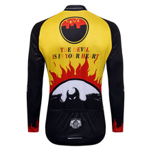 Cargar imagen en el visor de la galería, Thriller Rider Sports Ropa de Bicicleta Hombre Ciclismo Maillots Manga Larga(The Devil is in Your Heart)