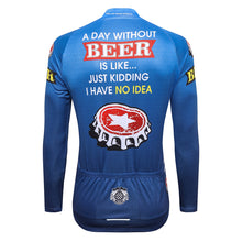 画像をギャラリービューアに読み込む, Thriller Rider Sports 自転車の服 メンズ サイクルジャージ 長袖(Beer Cap)