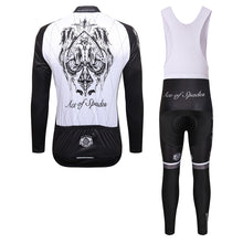 Carica l'immagine nel visualizzatore di Gallery, Thriller Rider Sports Abbigliamento per Biciclette Uomo Ciclismo Maglia e Calzamaglia con Bretelle Combinazione(Ace of Spades)