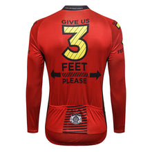 Cargar imagen en el visor de la galería, Thriller Rider Sports Ropa de Bicicleta Hombre Ciclismo Maillots Manga Larga(Give Us 3 Feet Please)