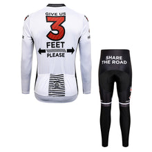 Cargar imagen en el visor de la galería, Thriller Rider Sports Ropa de Bicicleta Hombre Ciclismo Maillots y Culotte Largo Traje(Give Us 3 Feet Please)