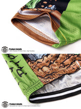 Cargar imagen en el visor de la galería, Thriller Rider Sports Ropa de Bicicleta Hombre Ciclismo Maillots y Culottes Traje(Hey Guys! Put on Your Helmet!)