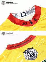 Lade das Bild in den Galerie-Viewer, Thriller Rider Sports Fahrradbekleidung Herren Fahrradtrikots Radtrikots und Radhosen Anzug(Heal The World)