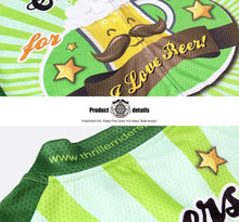 Carica l'immagine nel visualizzatore di Gallery, Thriller Rider Sports Abbigliamento per Biciclette Uomo Ciclismo Giacche e Calzamaglia Lungo Termico/Inverno Combinazione(Cheer for Being)