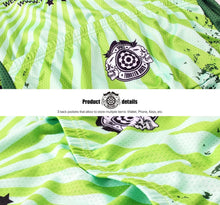 Carica l'immagine nel visualizzatore di Gallery, Thriller Rider Sports Abbigliamento per Biciclette Uomo Ciclismo Maglia e Pantaloni Lungo Combinazione(Cheer for Being)