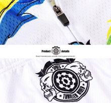 Carica l'immagine nel visualizzatore di Gallery, Thriller Rider Sports Abbigliamento per Biciclette Uomo Ciclismo Giacche e Calzamaglia con Bretelle Termico/Inverno Combinazione(Indian)